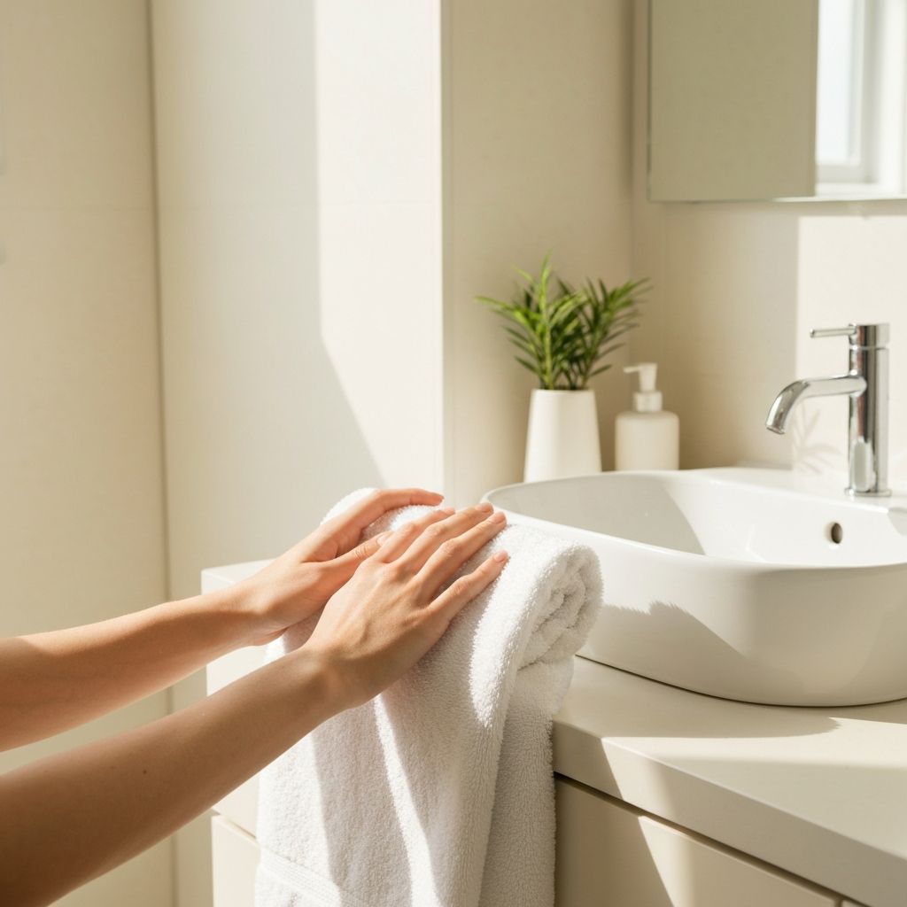 Momento de rutina matutina